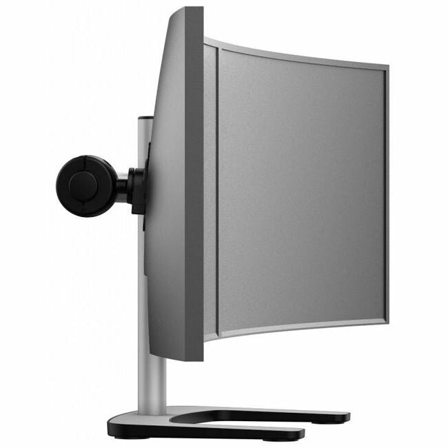 Atdec dual/single monitor desk mount - Freestanding base - Loads up to 26.5lb flat or 20lb curved - VESA 75x75, 100x100 VFS-DH