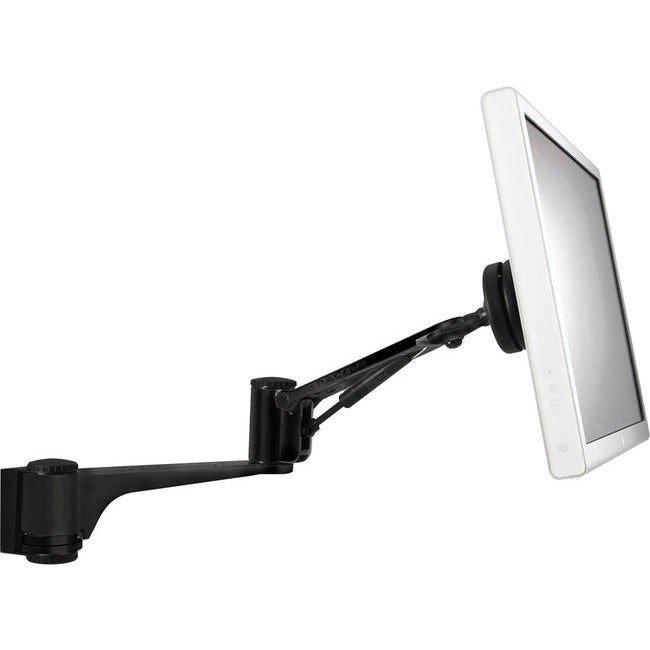 Atdec full motion gas-strut wall mount - Loads up to 20lb - VESA 75x75, 100x100 SD-AT-DW-BK
