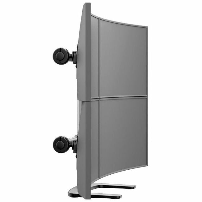 Atdec quad/triple/dual/single monitor desk mount - Freestanding base - Loads up to 17.6lb flat or 13.5lb curved - VESA 75x75, 100x100 VFS-Q