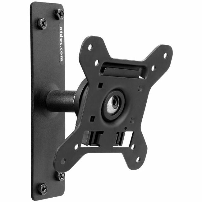 Atdec tilt/pan wall mount - Loads up to 17.6lb - VESA 75x75, 100x100 SD-WD