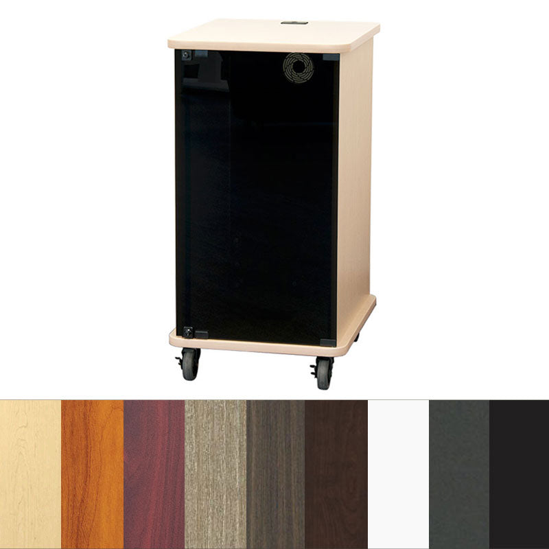 Audio Visual Furniture Deluxe Mobile AV Rack (21RU, Various) RACK-21