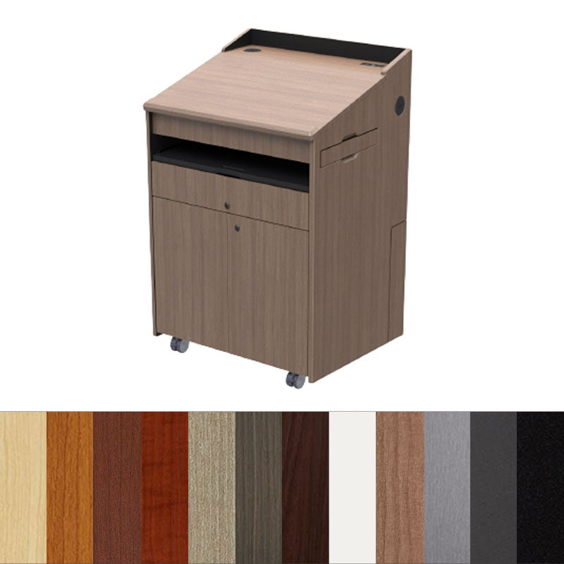 Audio Visual Furniture Educational Multimedia Lectern, LEX230