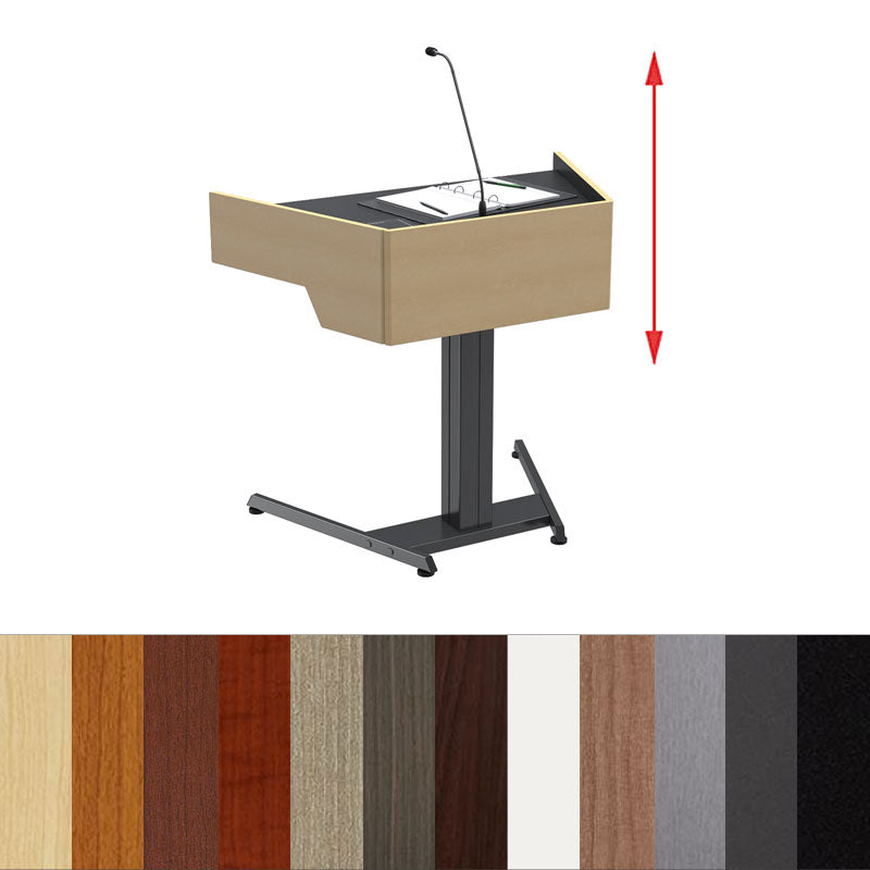 Audio Visual Furniture Height Adjustable Lectern (Various) LEL021