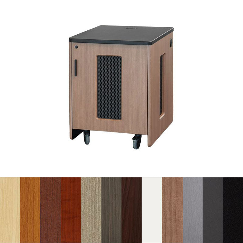Audio Visual Furniture PD51 Series Modular Mobile Rack (12RU) RK5106