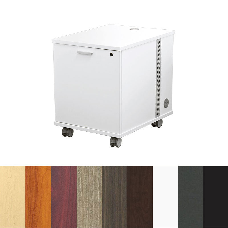 Audio Visual Furniture RKYZ12 12RU Under Table Mobile Rack (Various)