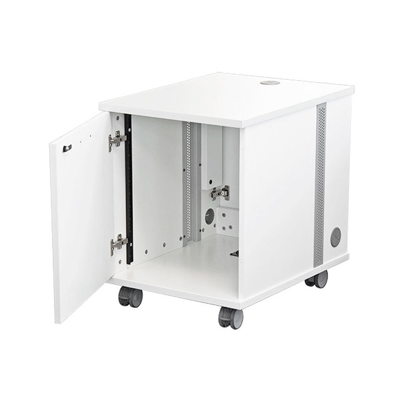 Audio Visual Furniture RKYZ12 12RU Under Table Mobile Rack (Various)