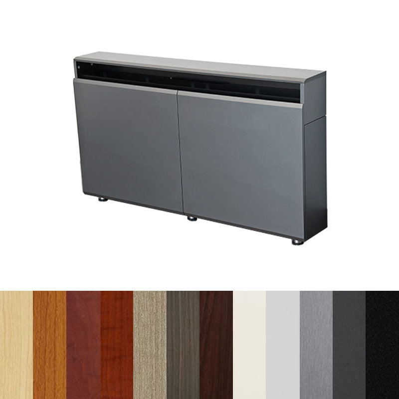 Audio Visual Furniture Wall Mount Credenza (2 Bay, 2x 3RU) CR2-WM
