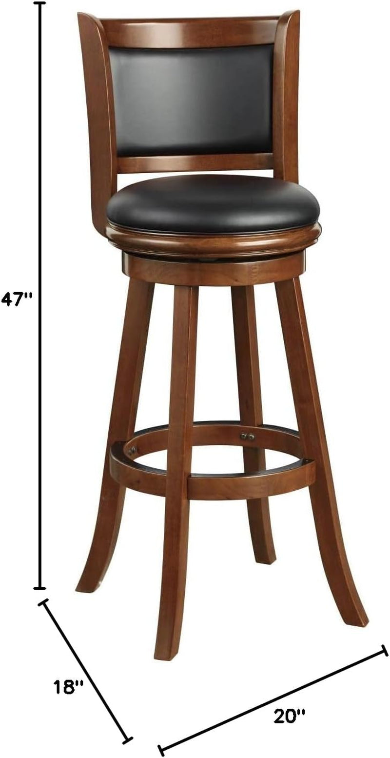 Augusta Extra Tall Bar Stool 34-Inch Swivel Elegant Home