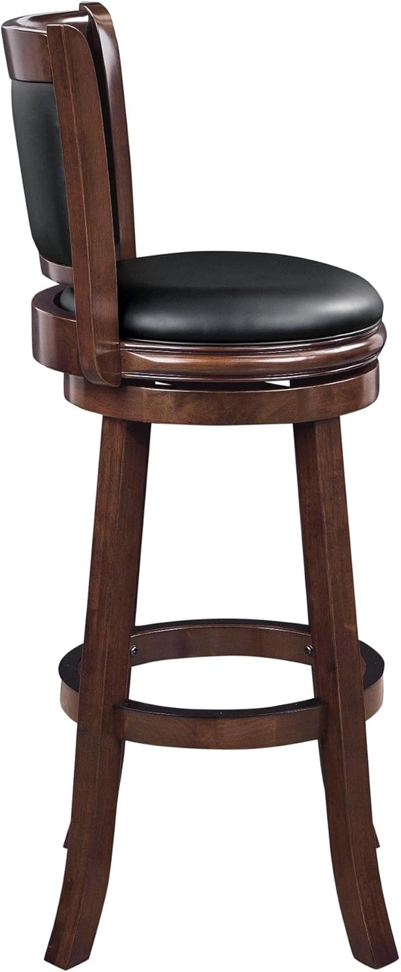 Augusta Extra Tall Bar Stool Cappuccino Swivel Seat