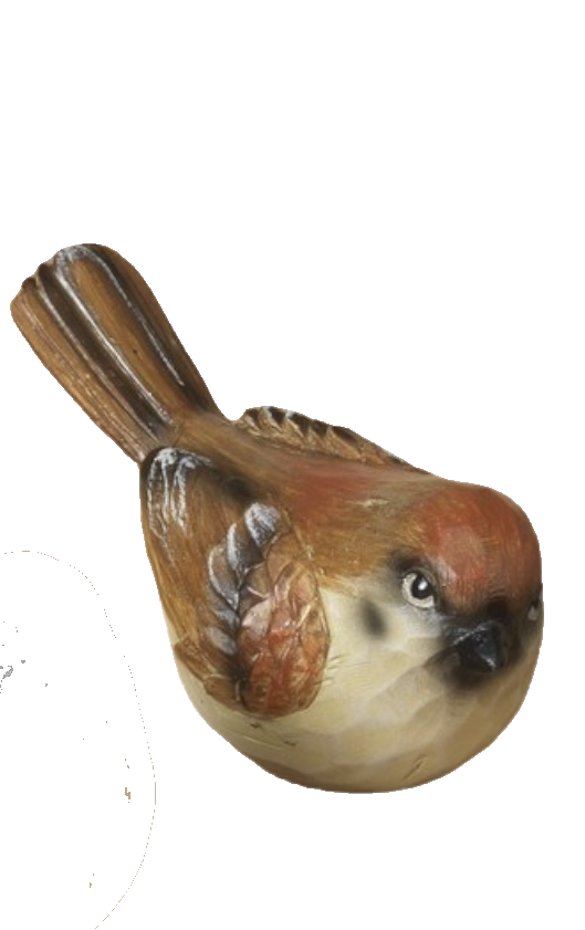 Autumn Bird Figurine -