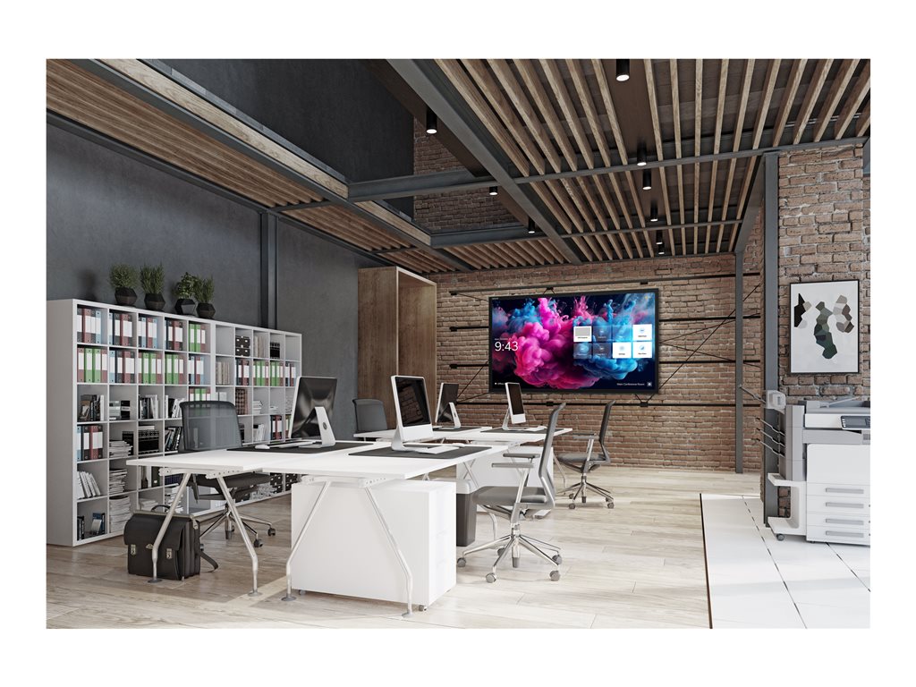 Avocor AVH-6520 - 65 Diagonal Class H Series LED-backlit LCD display - interactive - with touchscreen (multi touch) - 4K UHD
