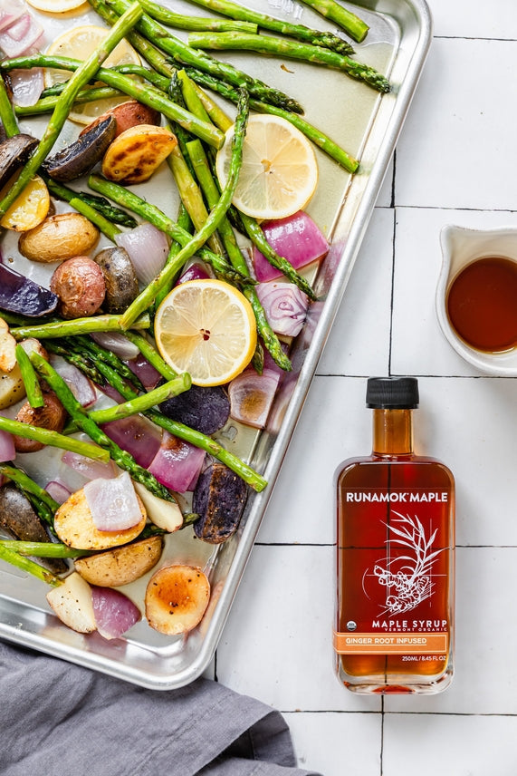 Award-Winning Ginger Root Infused Organic Maple Syrup