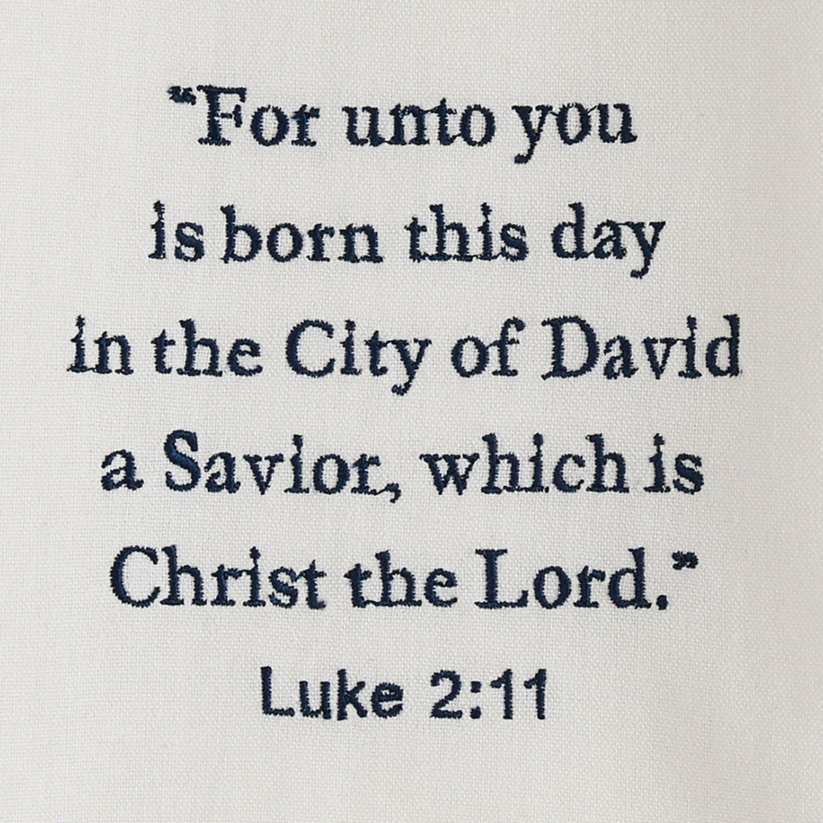 Away In The Manger Decorative Dishtowel