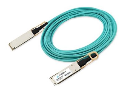 Axiom - 100GBase-AOC direct attach cable - QSFP28 to QSFP28 - 7 m - fiber optic - Active Optical Cable (AOC) ET7402-AOC-7M-AX