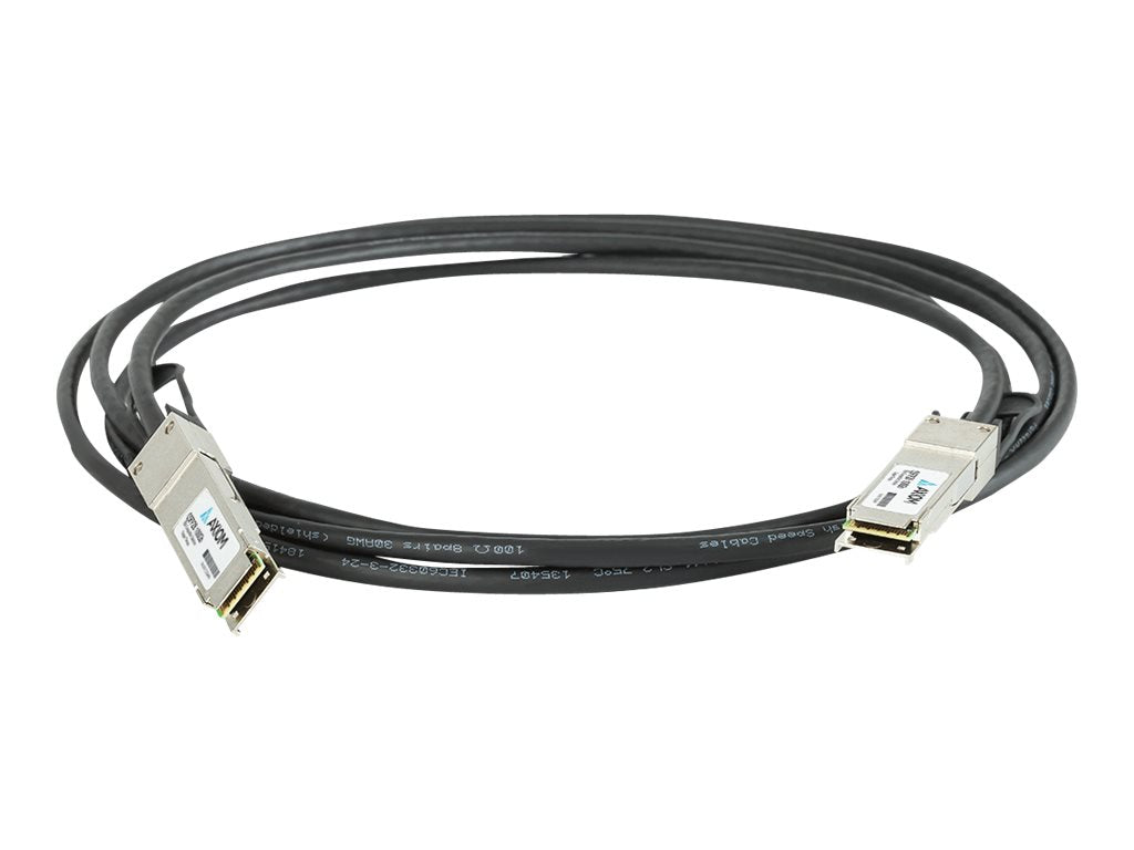 Axiom - 100GBase-CR4 direct attach cable - QSFP28 to QSFP28 - 1 m - fiber optic - passive