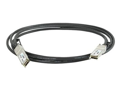 Axiom - 100GBase-CR4 direct attach cable - QSFP28 to QSFP28 - 1.6 ft - twinaxial - passive CAB-Q-Q-100G-0.5M-AX