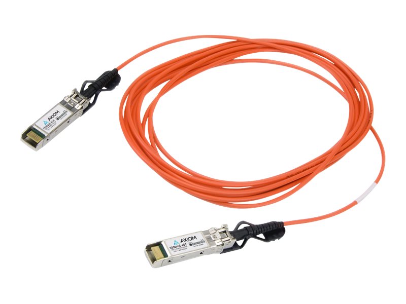 Axiom - 10GBase-AOC direct attach cable - SFP+ (M) to SFP+ (M) - 75 m - fiber optic - Active Optical Cable (AOC)
