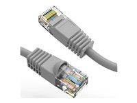 Axiom 12FT CAT5E 350mhz Patch Cable Molded Boot (Gray) - TAA Compliant - 12 ft Category