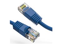 Axiom 30FT CAT5E 350mhz Patch Cable Molded Boot (Blue) - TAA Compliant - 30 ft Category