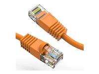 Axiom 30FT CAT5E 350mhz Patch Cable Molded Boot (Orange) - TAA Compliant - 30 ft Category