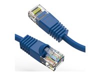 Axiom 35FT CAT5E 350mhz Patch Cable Molded Boot (Blue) - TAA Compliant - 35 ft Category