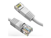 Axiom 35FT CAT5E 350mhz Patch Cable Molded Boot (White) - TAA Compliant - 35 ft Category