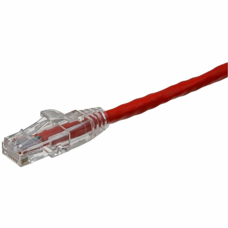 Axiom 6-INCH CAT6 Snagless Shielded (STP) Patch Cable - Red - TAA Compliant - 6" Category