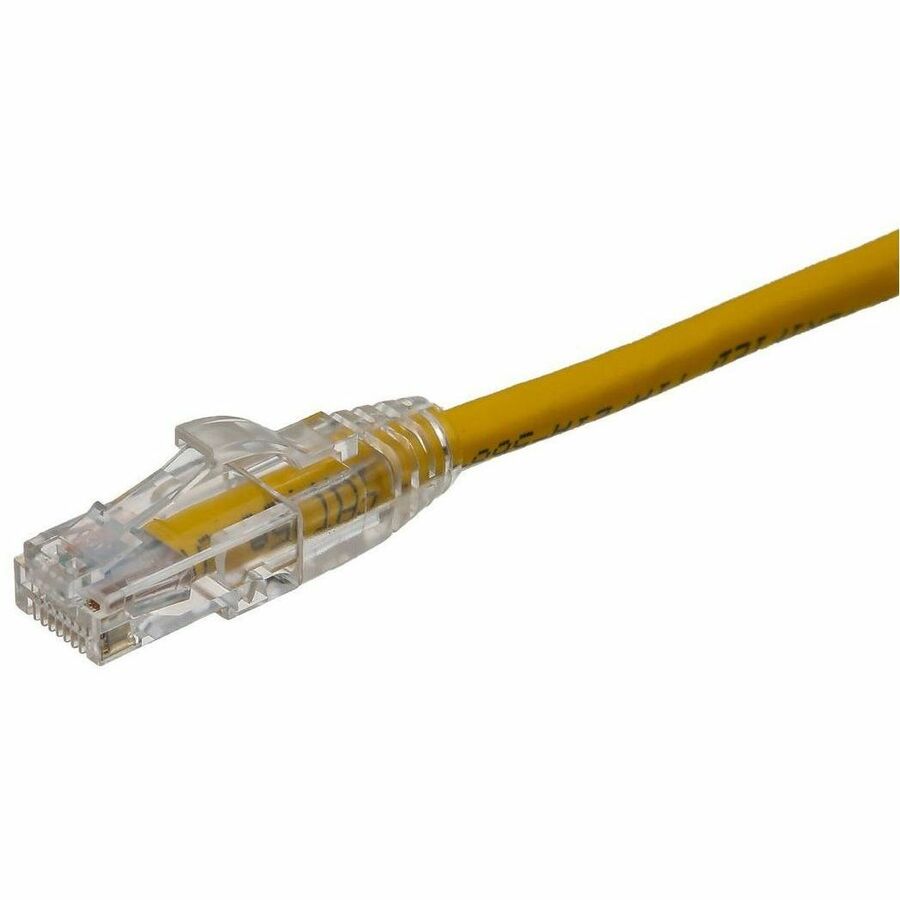 Axiom 6-INCH CAT6 Snagless Shielded (STP) Patch Cable - Yellow - TAA Compliant - 6"