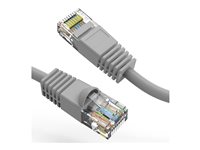 Axiom 9FT CAT5E 350mhz Patch Cable Molded Boot (Gray) - TAA Compliant - 9 ft Category 5e