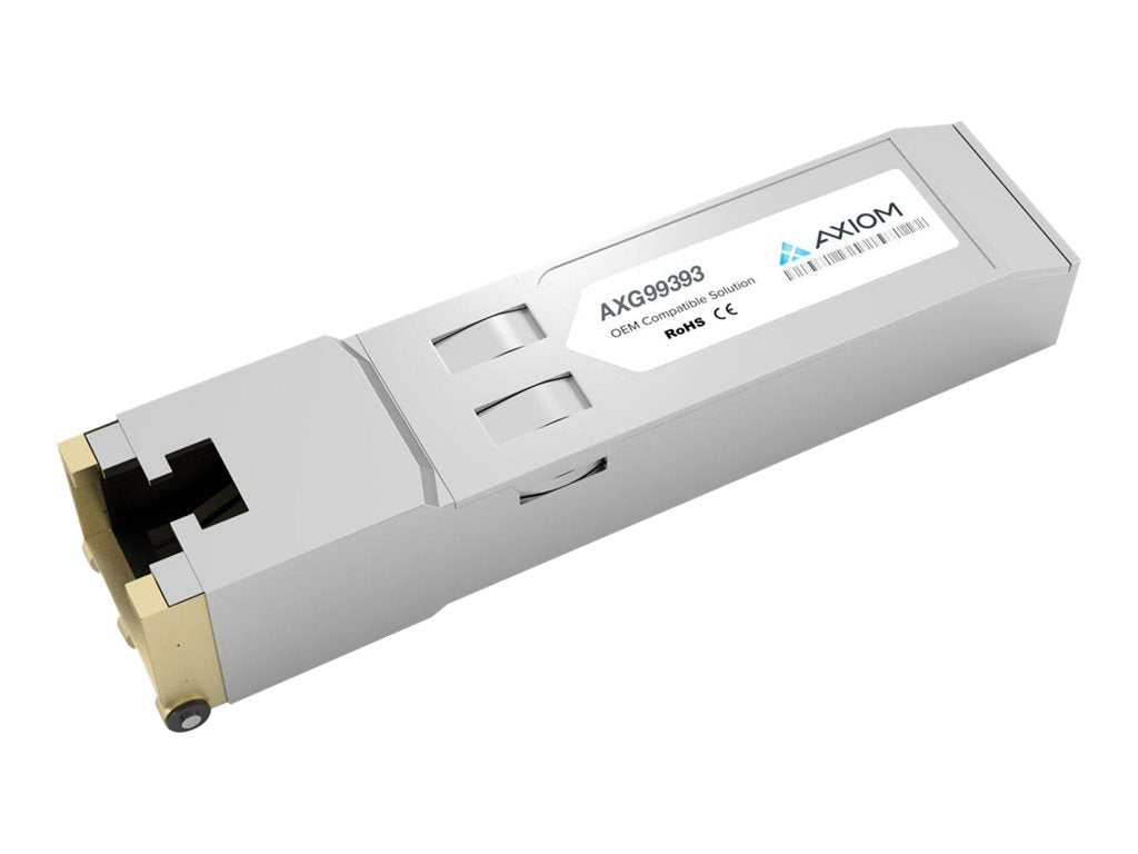 Axiom AXG99393 - SFP+ transceiver module (equivalent to: Gigamon SFP-531) - 10GbE - over copper - 10GBase-T - RJ-45 - up