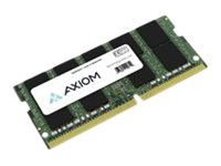 Axiom - DDR5 - module - 32 GB - SO-DIMM 262-pin - 4800 MHz / PC5-38400 - CL40 - 1.1 V - ECC AX54800ES40D/32G