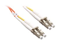 Axiom LC/LC Multimode Duplex OM1 62.5/125 Fiber Optic Cable 0.5m - TAA Compliant - 1.64