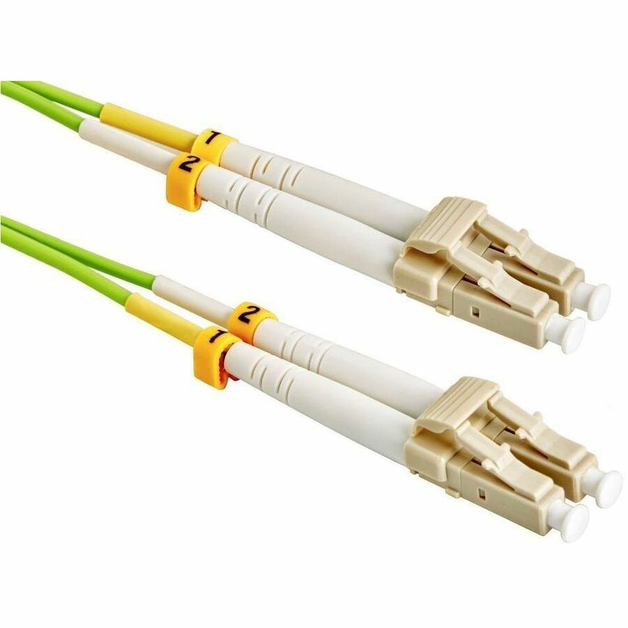 Axiom LC/LC Wide Band Multimode Duplex OM5 50/125 Fiber Cable 10m - TAA Compliant - 32.81