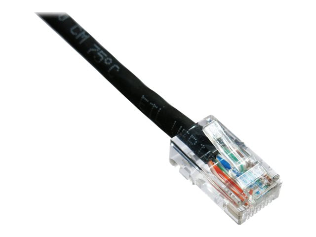 Axiom - Patch cable - RJ-45 (M) to RJ-45 (M) - 35 ft - UTP - CAT 6 - stranded - black