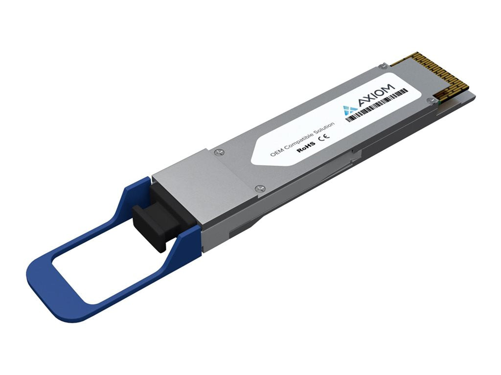 Axiom - QSFP-DD transceiver module (equivalent to: Cisco QDD-400G-LR4-S) - 400GbE - 400GBase-LR4 - LC single-mode - up to 6.2 QDD-400G-LR4-S-AX