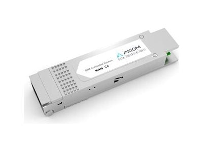 Axiom - QSFP+ transceiver module - 40GbE - 40GBase-LR4 - MPO single-mode - up to 6.2 miles - 1310 nm Q40-4XS10G-LR-AX
