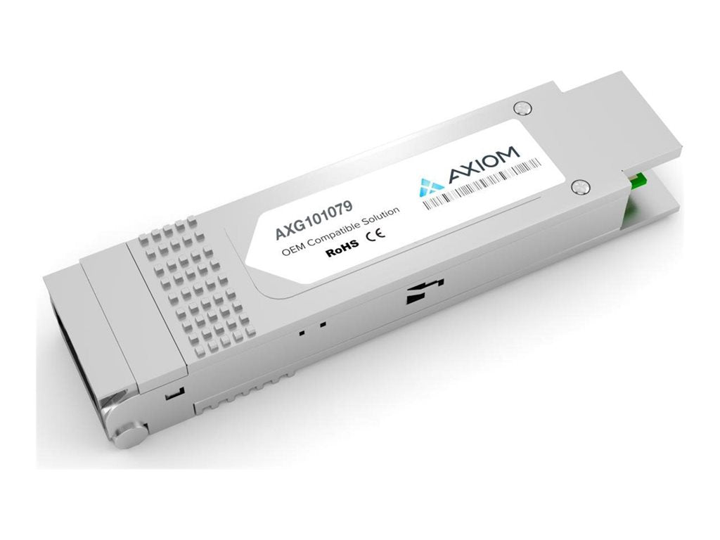 Axiom - QSFP+ transceiver module (equivalent to: Axiom Q40-SR4-MM-AX) - 40GbE - 40GBASE-SR4 - MPO multi-mode - up to 328 ft - AXG101079