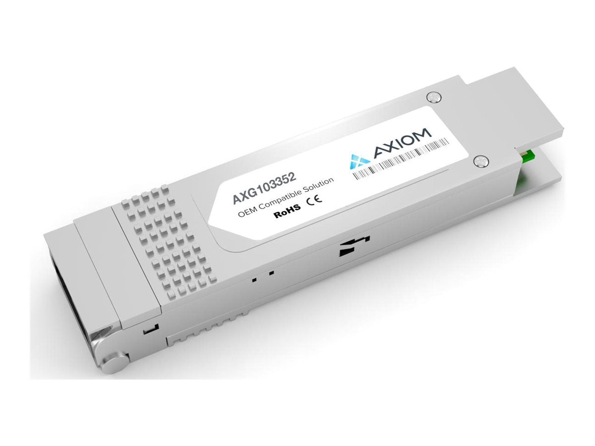 Axiom - QSFP+ transceiver module (equivalent to: Gigamon QSF-507) - 40GbE - 40GBase-ESR4 - MPO multi-mode - up to 1310