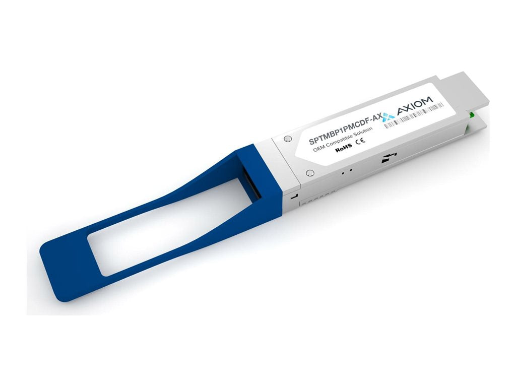 Axiom - QSFP28 transceiver module (equivalent to: Intel SPTMBP1PMCDF) - 100GbE - 100GBase-SR4 - MPO-12 multi-mode - up