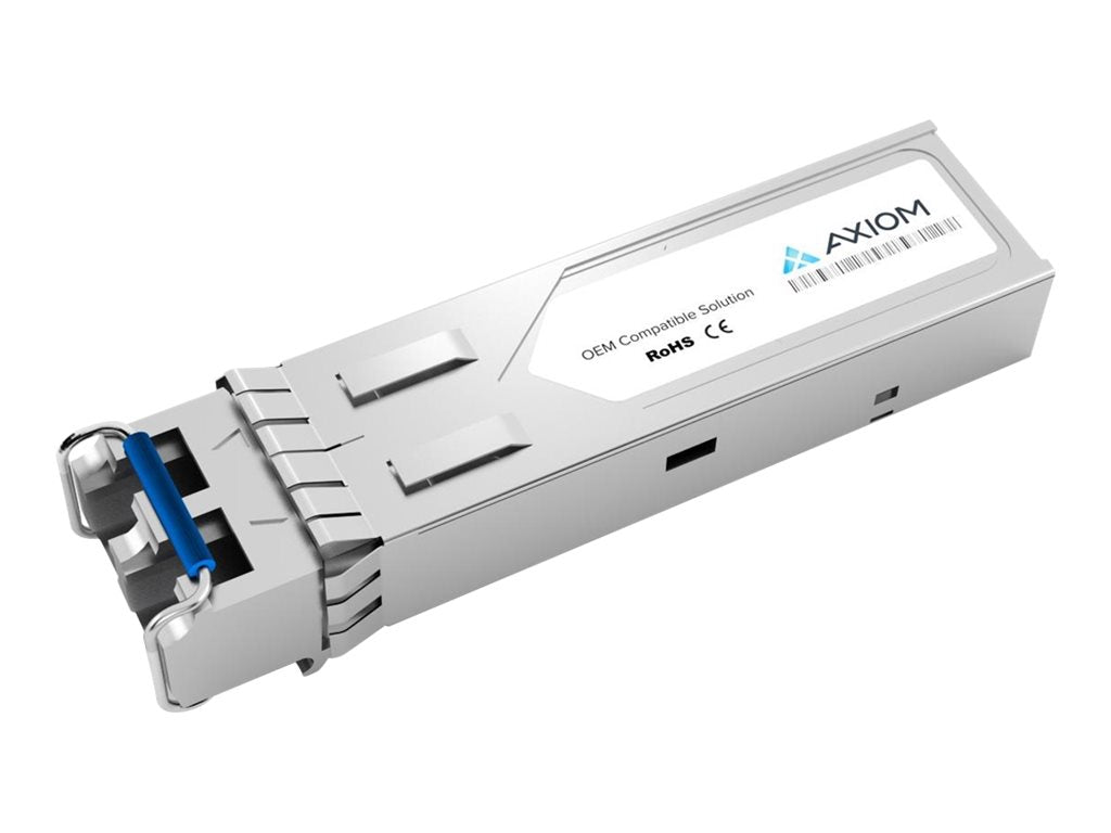 Axiom - SFP (mini-GBIC) transceiver module (equivalent to: Intel TXN31111) - 1GbE - 1000Base-SX - LC multi-mode - up to 1800 AXG102436