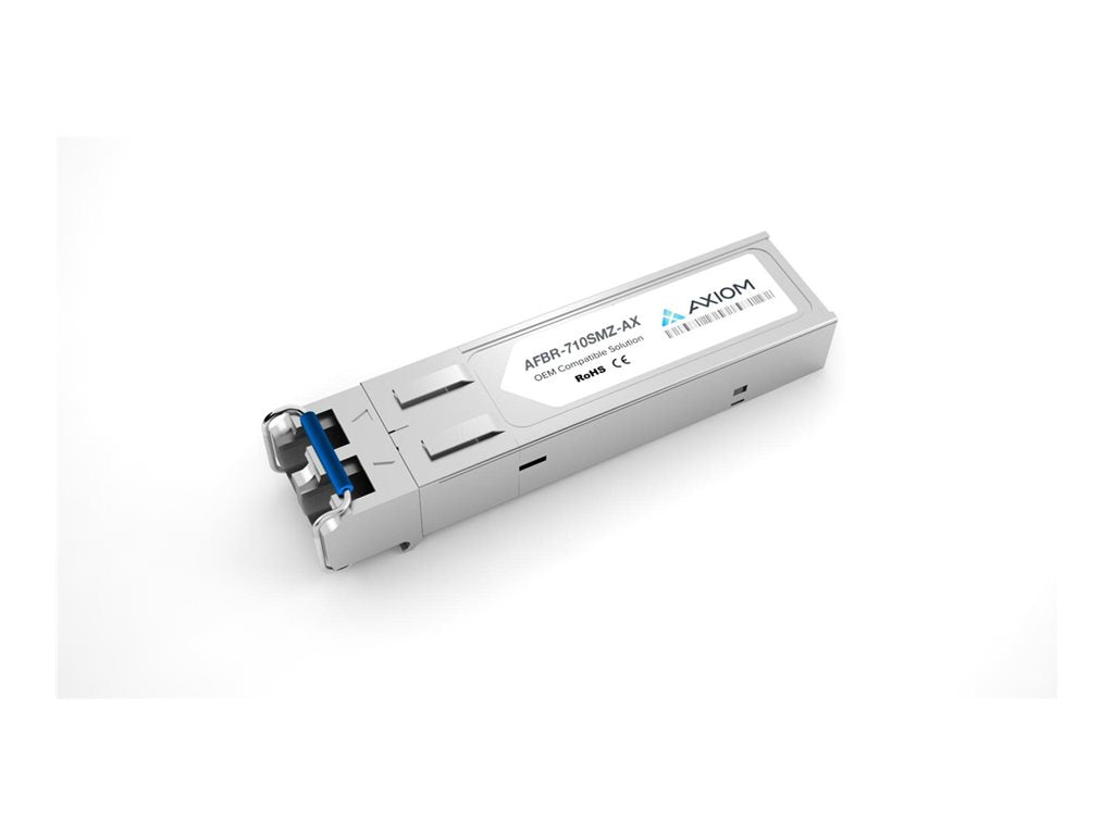 Axiom - SFP+ transceiver module (equivalent to: Avago AFBR-710SMZ) - 10GbE - 10GBase-SR - LC multi-mode - up to 984 ft - 850 AFBR-710SMZ-AX