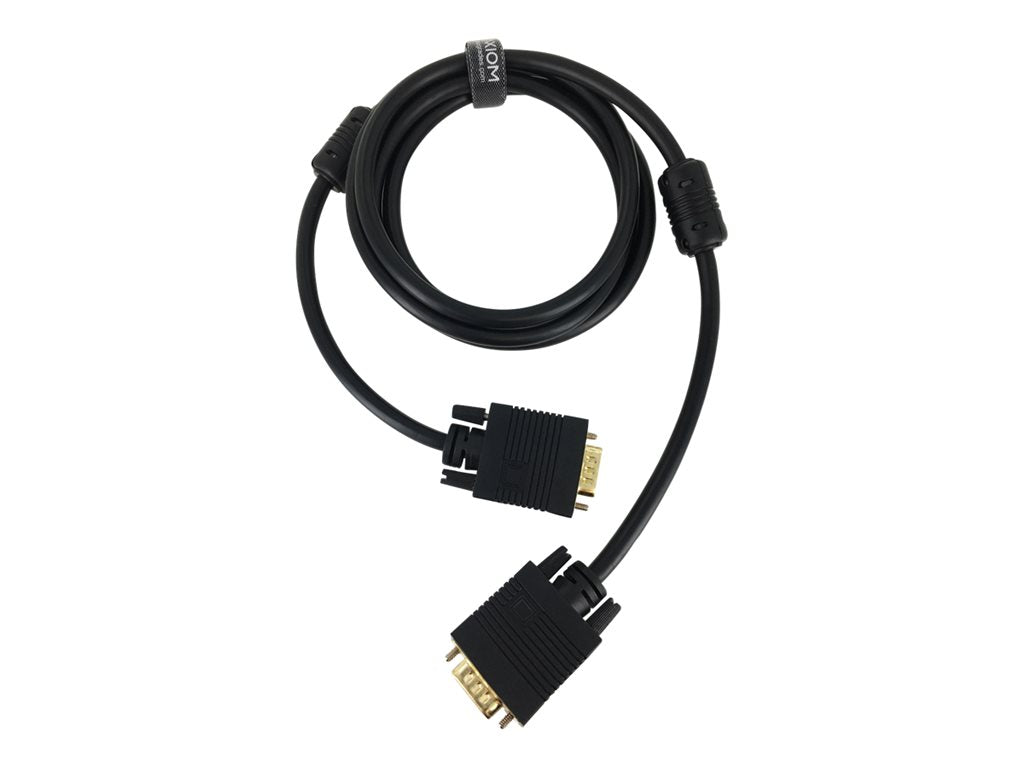 Axiom - VGA cable - HD-15 (VGA) (M) to HD-15 (VGA) (M) - 50 ft - thumbscrews
