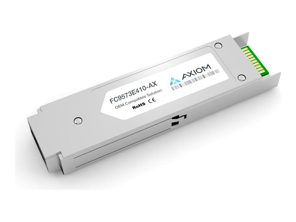 Axiom - XFP transceiver module (equivalent to: Fujitsu FC9573E410) - 10GbE - 10GBase-LR - LC single-mode - up to 6.2 miles - FC9573E410-AX