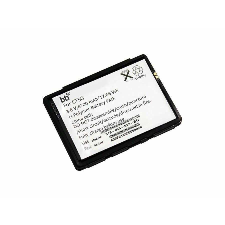 BATTERY TECH BTI 318-055-012-BTI 3.8V 4700mAh Li-Ion Battery for Honeywell Scanners