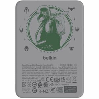 Belkin Slim Magnetic Power Bank 5K, The Mandalorian & Grogu
