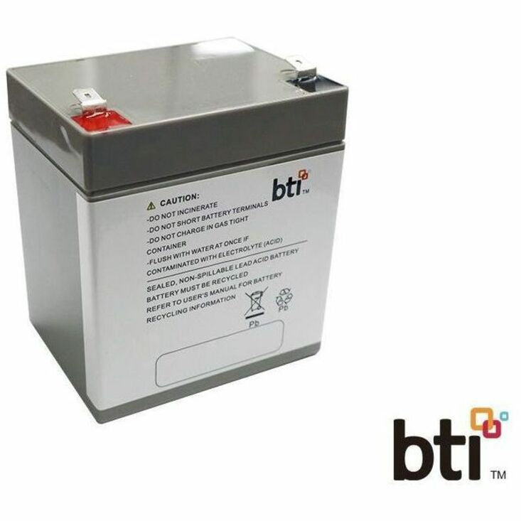 BTI 12V 5.5Ah Sealed Lead Acid Battery – Reliable Backup Power for UPS & Alarms