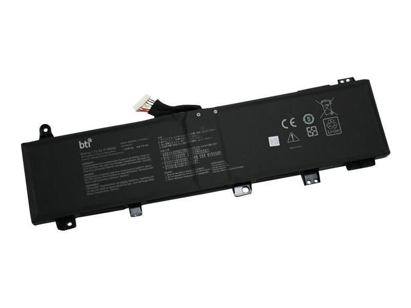BTI - Notebook battery (equivalent to: ASUS C41N1906) - lithium ion - 4-cell - 5845 mAh - 90 Wh C41N1906-BTI