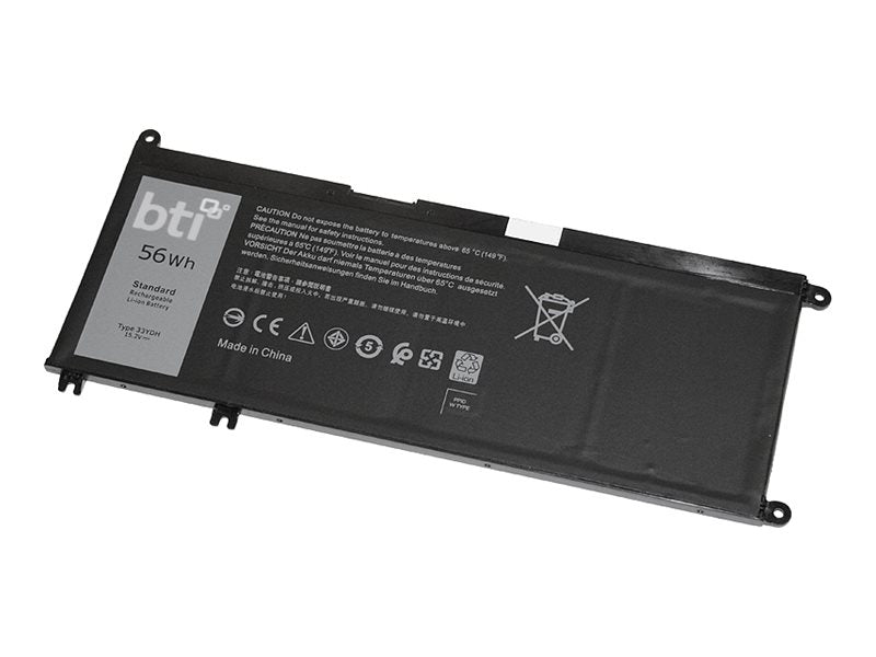 BTI - Notebook battery (equivalent to: Dell 451-BCDM) - lithium ion - 4-cell - 3680 mAh - 56 Wh 451-BCDM-BTI
