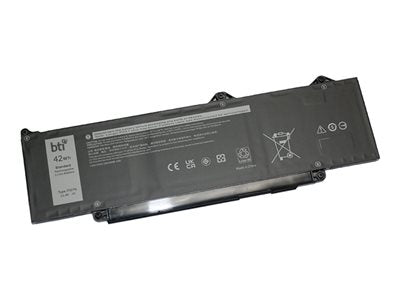 BTI - Notebook battery (equivalent to: Dell JTG7N) - lithium ion - 3-cell - 3680 mAh - 42 Wh JTG7N-BTI