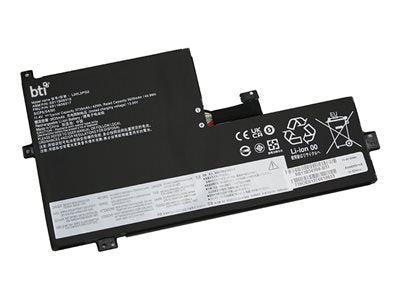 BTI - Notebook battery (equivalent to: Lenovo 5B11B36309) - 11.4 V - lithium ion - 3-cell - 3680 mAh - 42 Wh 5B11B36309-BTI